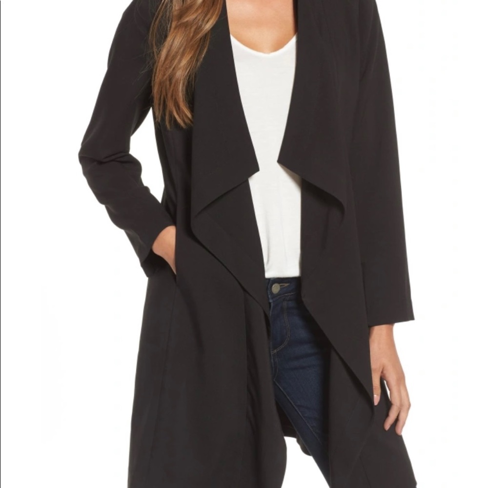 Draped blazer
